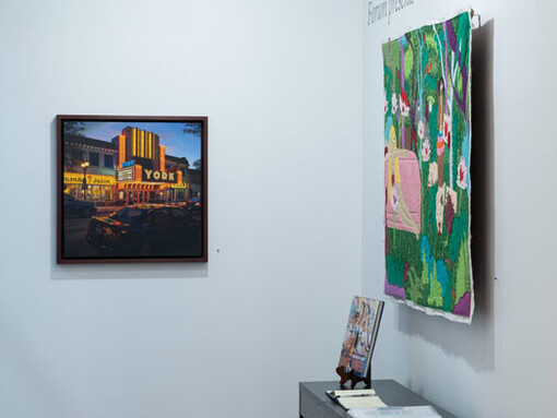 Various artists, Summer of love, exhibition view. Courtesy of Forum Gallery