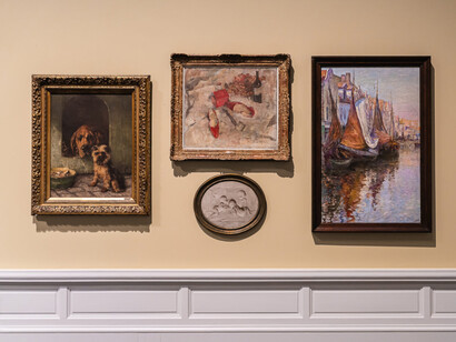 Various artists, Alternative narrative, exhibition view. Courtesy of Musée des Beaux-Arts de Gand