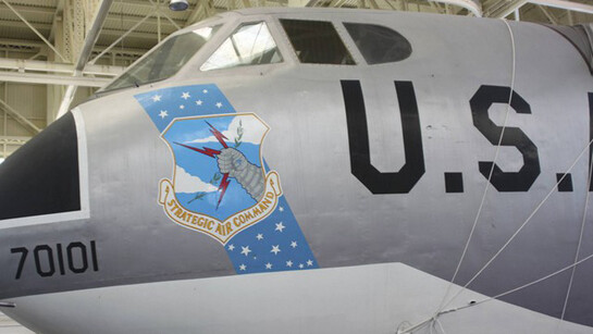 Boeing B-52E Stratofortress. Courtesy of Pearl Harbor Aviation Museum