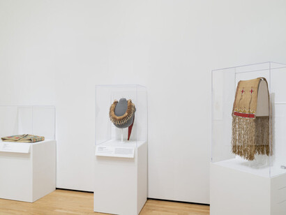 Various artists, Enduring buffalo, exhibition view. Courtesy of The Baltimore Museum of Art