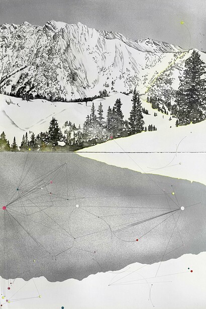 Kiki Gaffney, Silent Symphony IV (detail). Courtesy of the artist and Pentimenti Gallery