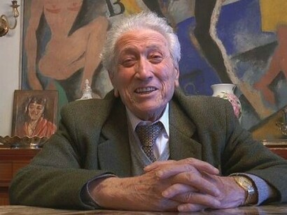 Narciso Parigi nel suo studio