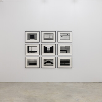 Karl Benjamin und Grey Crawford, Geometry of light, ausstellungsansicht. Mit freundlicher genehmigung von Persons Projects