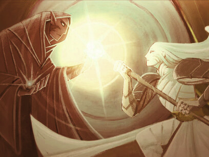 Arte de Amagoia Agirre para Memorias de Idhún