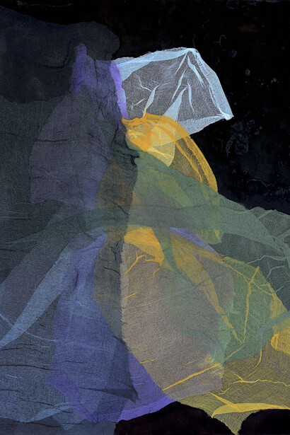 Alaziz Atef, Mawlawi (detail), 2026. Courtesy of Zawyeh Gallery
