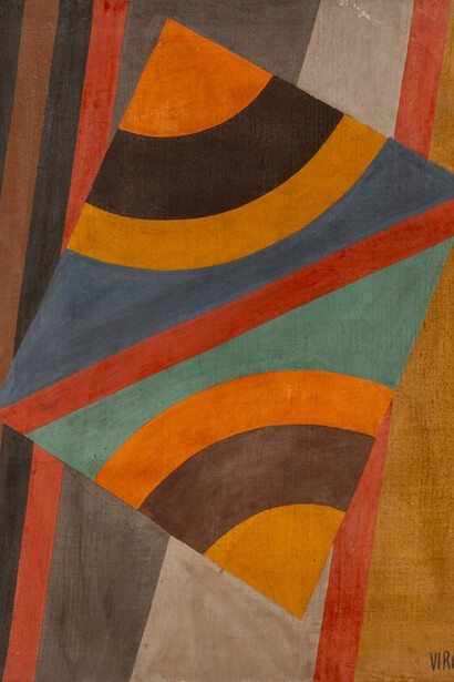 Virgilio (1939-1947). Pionero de la geometría española. Cortesía de la Galería José de la Mano