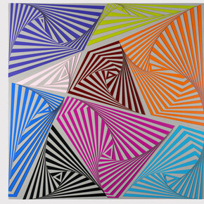 Bubbles, Wall Sculpture Wood, 120 x 120 cm. Courtesy of the artist and Mash Gallery