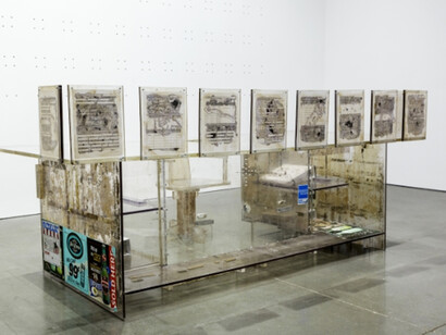 Nari Ward, Exhibition view. Courtesy of ICA 