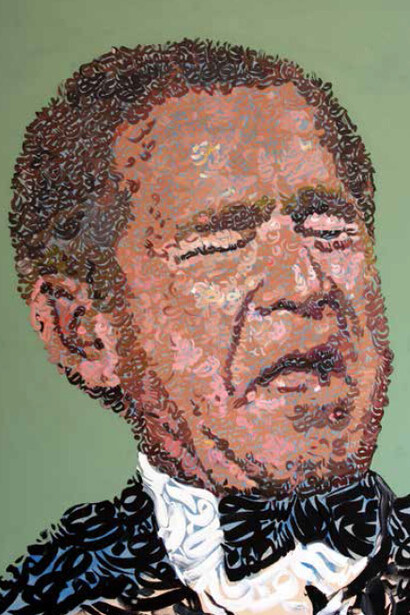 Zakaria Ramhani, LOL # 2, Acrylic on Canvas, 121 x 152 cm, 2014