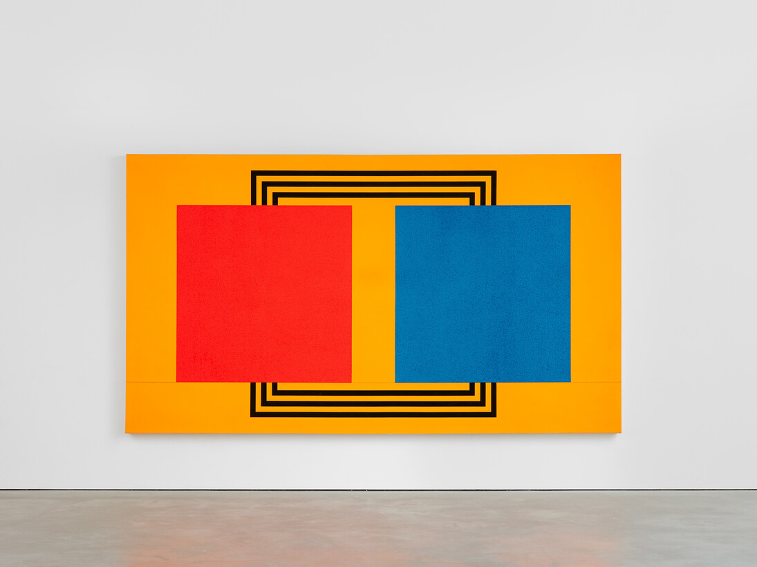 Peter Halley, Exhibition view. Courtesy of Modern Art