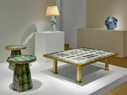 Alice Gavalet, Pattern play, exhibition view. Courtesy of TwentyFirst Gallery