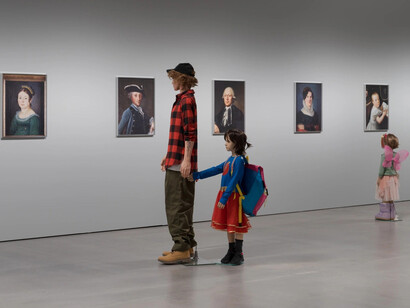 Nina Beier and John Miller, The populace, exhibition view. Courtesy of ARoS