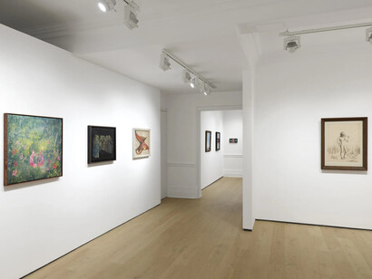 Various artists, Unveiled desires II: fetish and the erotic in surrealism, 1880–today, exhibition view. Courtesy of Richard Saltoun Gallery