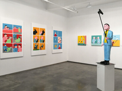 Joan Cornellà, Exhibition view. Courtesy of Josee Bienvenu Gallery