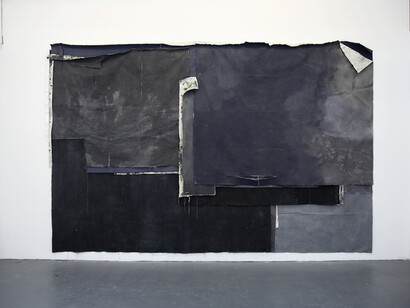 Williams, Tess 'T.L.A.', 2015 Ink, acrylic, pastel on canvas 240x415cm