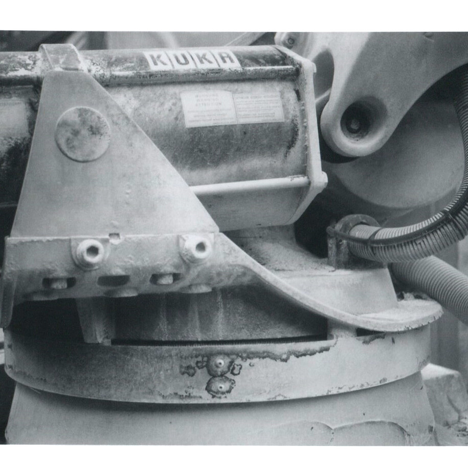 Sergio Breviario, Marmo umido, dettaglio, 2014, polaroid fuji film, 8,5 x 10,8 cm