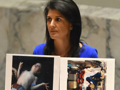 Nikki Haley, embajadora estadounidense ante la ONU