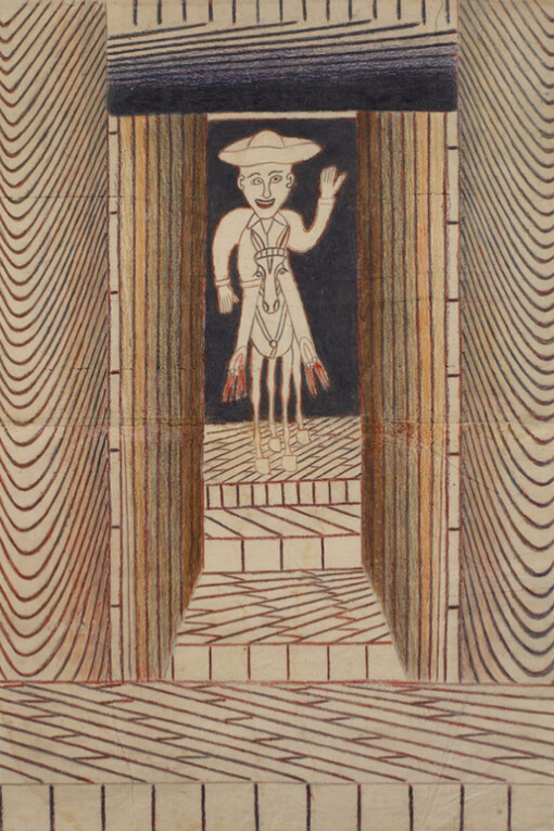 Martín Ramírez. Courtesy of Ricco/Maresca Gallery 