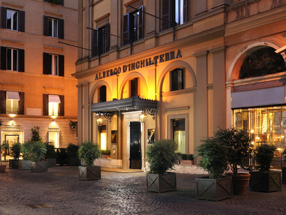 Hotel Inghilterra. Esterno