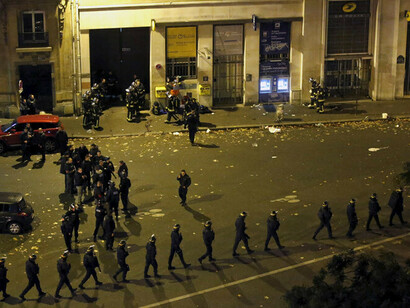 Momentos de terror en las calles de París durante la noche del 13 de noviembre de 2015