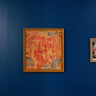 Artistes divers, Jacques Villeglé, Star, vue de l'exposition. Avec l'aimable autorisation de la Galerie Georges-Philippe et Nathalie Vallois