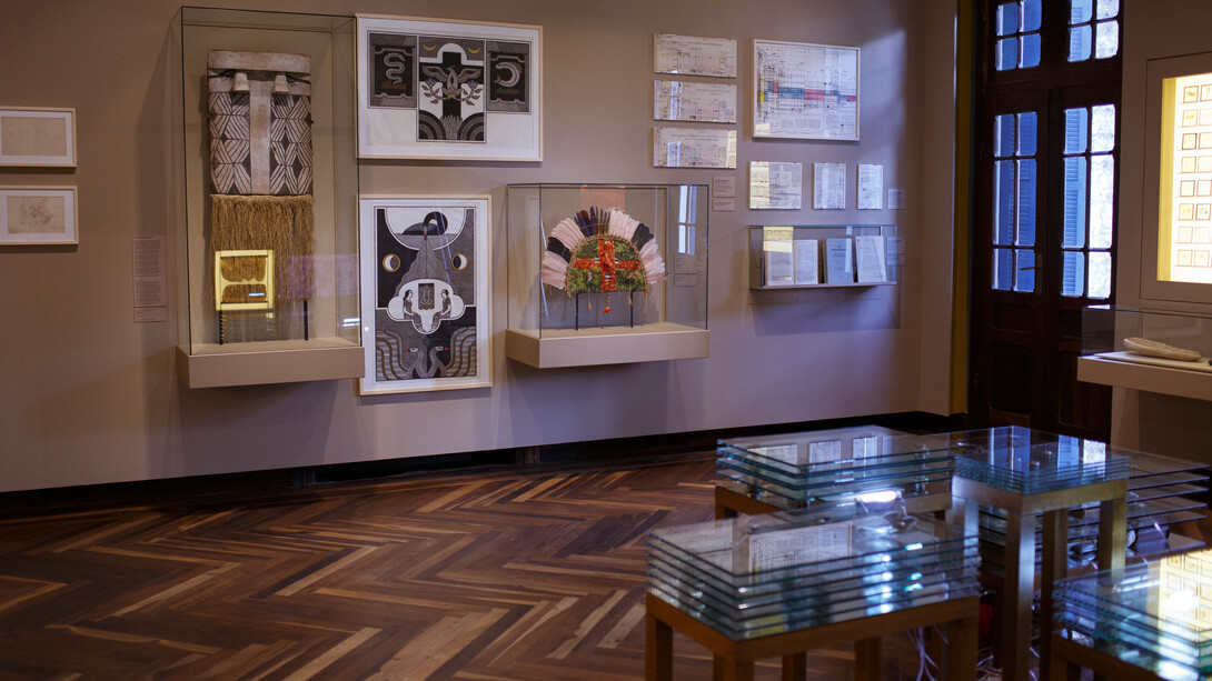 Ephemera/Perpétua, vista da exposição. Cortesia do Museu Paranaense