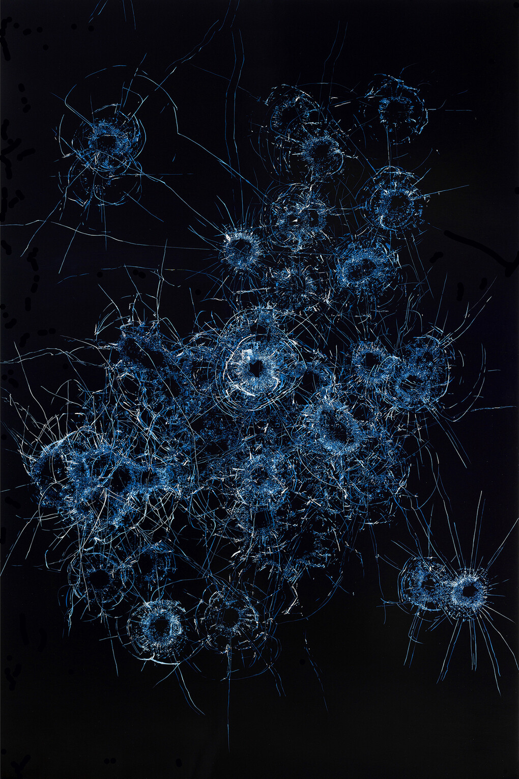 Zhao Zhao Constellations No. 14, 2015, Oil on canvas, 118 1/4 x 78 3/4 in (300 x 200 cm)