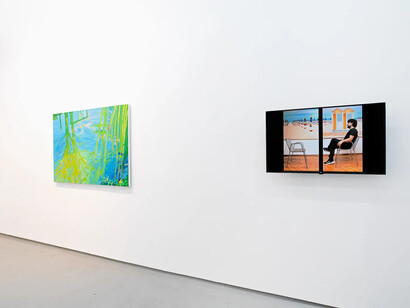 Özer Toraman, Silent dialogue, exhibition view. Courtesy of Pi Artworks