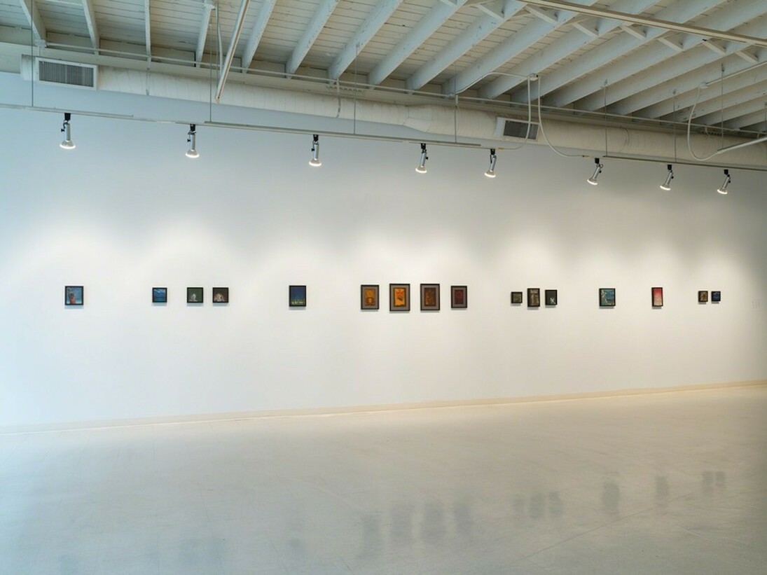 Eric Stotik. Set, Exhibition view. Courtesy of Russo Lee Gallery 