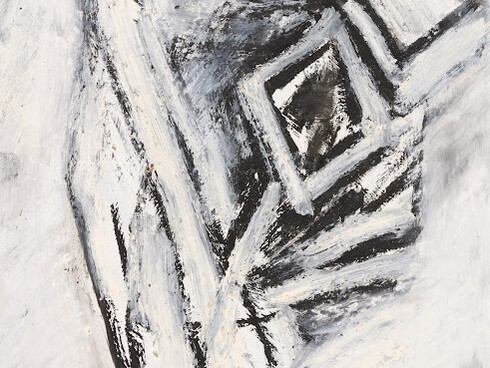 Jay DeFeo, Impressions of Africa no. 9 (detail), 1989. Courtesy of De Young Museum