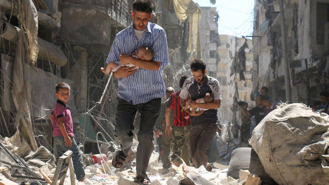Saving the children of Aleppo