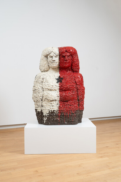 Raven Halfmoon, Tsu’-cus iya’y? I (Star sister I), 2022. Courtesy of Ogden Museum of Southern Art 