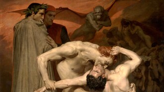 "Dante e Virgio nell'Inferno", William-Adolphe Bouguereau, 1850, Musée d'Orsay, Francia