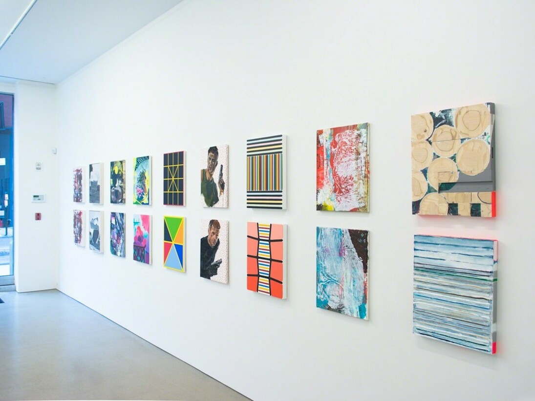 The Twenty by Sixteen Biennial, Exhibition view. Courtesy of Morgan Lehman Gallery
