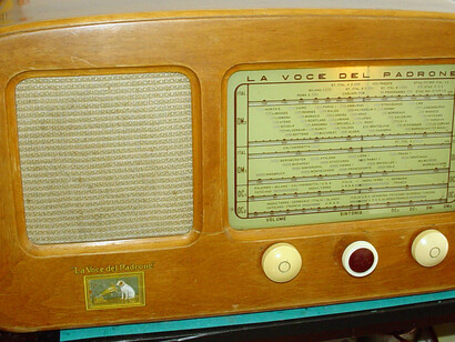La prima radio della Voce del Padrone