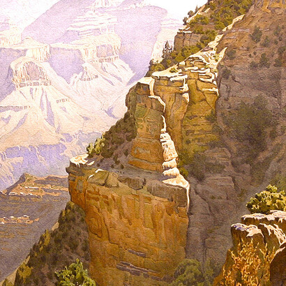 Los paisajes americanos de Gunnar Widforss