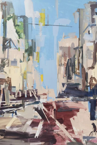 Sean Flood, Untitled (detail), 2025. Courtesy of Childs Gallery