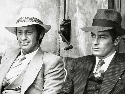 Jean-Paul Belmondo e Alain Delon con Panama e Borsalino