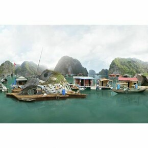 Dionisio González, New Halong 1, 2013, 59 x 118 inches, 150 x 300 cm, c-print, diasec, mounted on metal