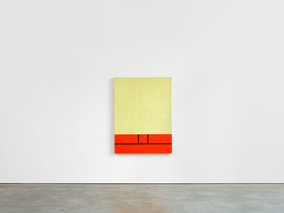 Peter Halley, Exhibition view. Courtesy of Modern Art