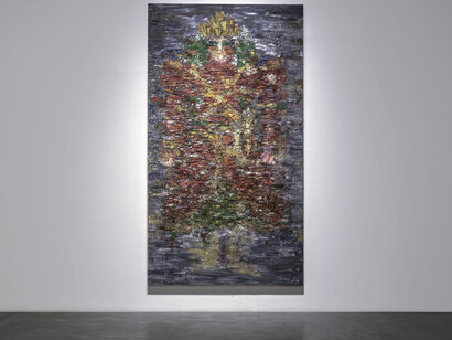 Roshanak Aminelahi, Exhibition view. Courtesy of Ayyam Gallery