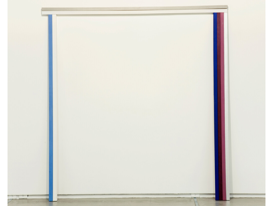 Galerie Emmanuel Hervé, Paris. Sérgio Sister, Sem titulo, 2008, huile sur toile, 120 x 220 cm, Courtesy de l'artiste et Emmanuel Hervé, Paris