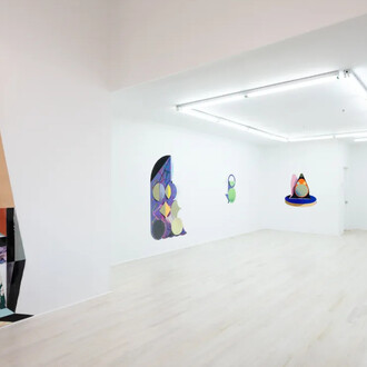 Matt Rich, P&!nting, exhibition view. Courtesy of Halsey McKay Gallery 