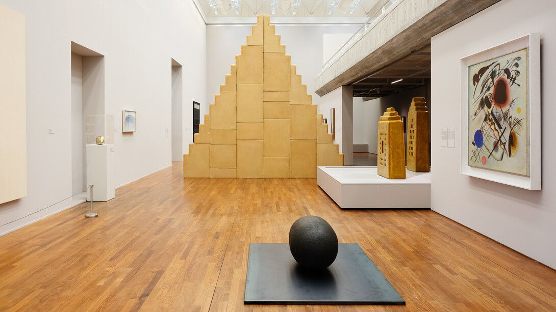 Wolfgang Laib and the Collection of Kunsthaus Zürich, exhibition view. Courtesy of Kunsthaus Zürich