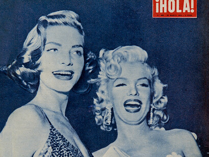 Otra portada histórica con Lauren Bacall y Marilyn Monroe, protagonistas de "Cómo casarse con un millonario" (1954)