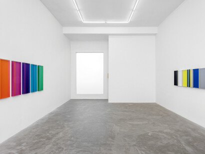 Brian Wills, Exhibition view. Courtesy of Praz-Delavallade