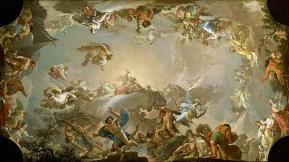 Francisco Bayeu y Subías, Battaglia dei Giganti