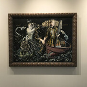 Big Art. Small canvas. Courtesy of RJD Gallery 