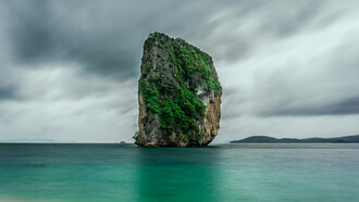 Paisaje marino en Krabi, Tailandia