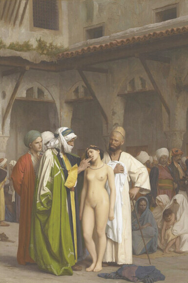 Jean-Léon Gérôme’s The Slave Market, 1866